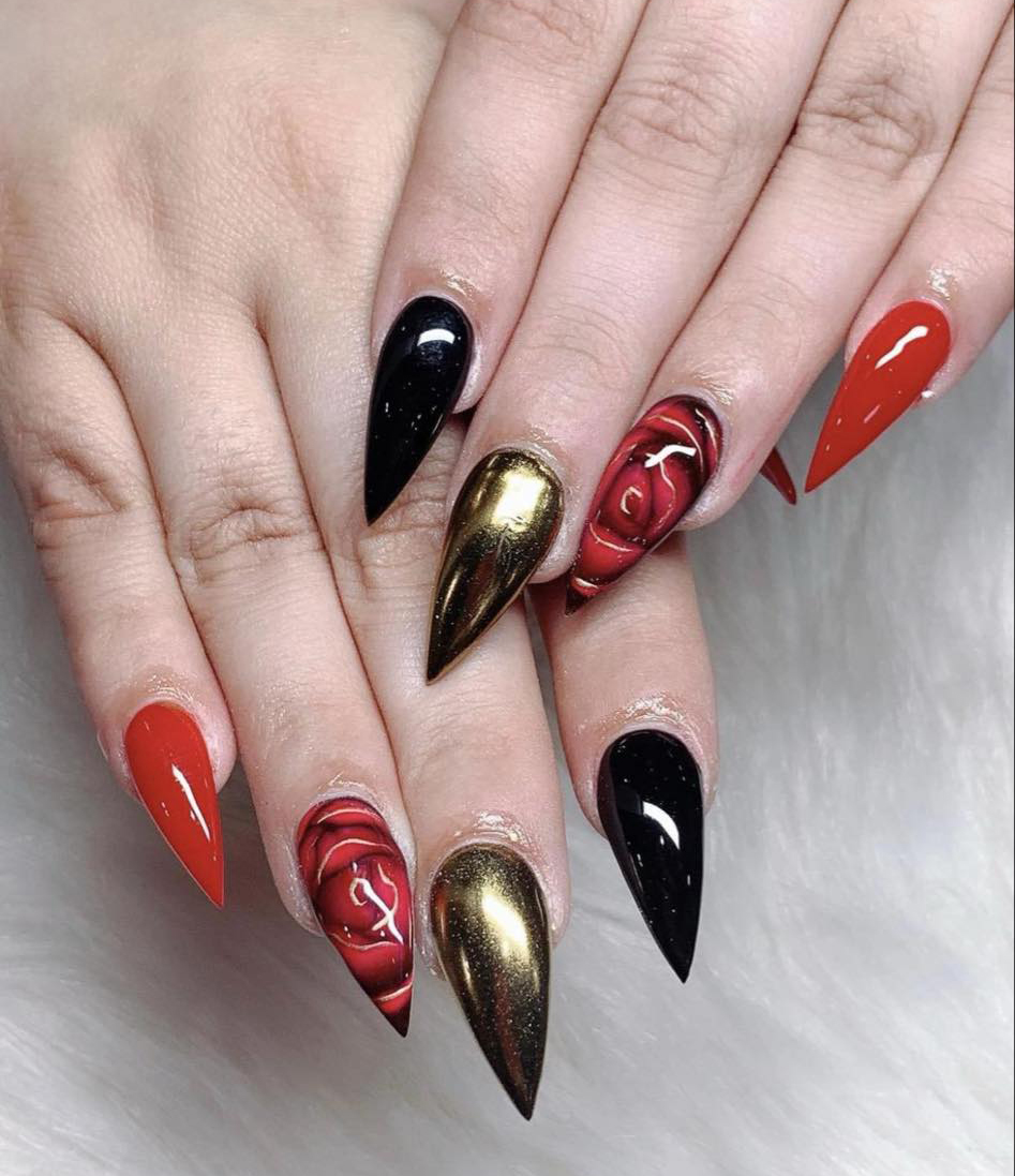 French tip manicure at Smile Nails
